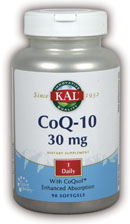 Kal - CoQ-10 90ct 30mg Softgel
