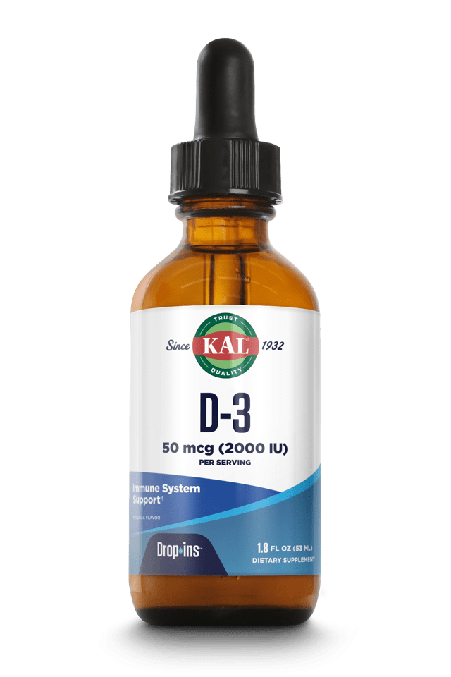 Kal - D-3 DropIns 1.8 oz Drops
