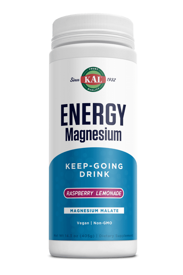 Kal - Energy Magnesium Raspberry Lemonade 325mg 14.3oz-UNAVAILABLE