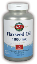 Kal - Flaxseed Oil ActivGels 90ct 1000mg Softgel-UNAVAILABLE