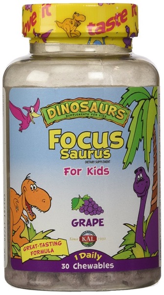 Kal - Focus-Saurus 30ct Chewable      TEMPORARILY UNAVAILABLE