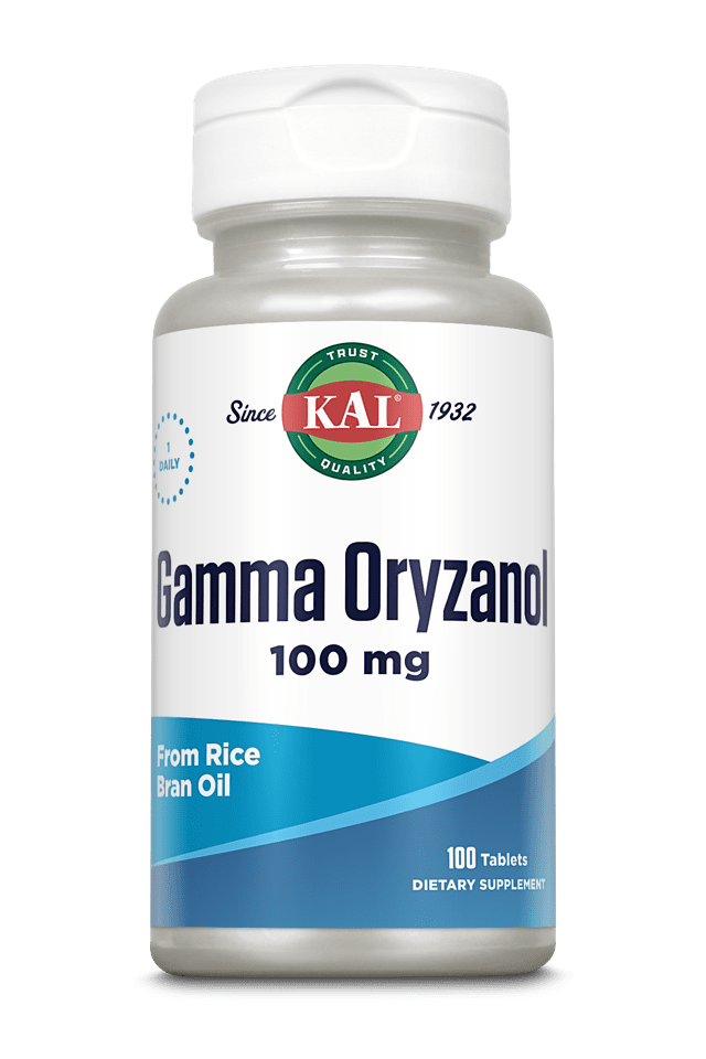 Kal - Gamma Oryzanol 100ct 100mg Tablet