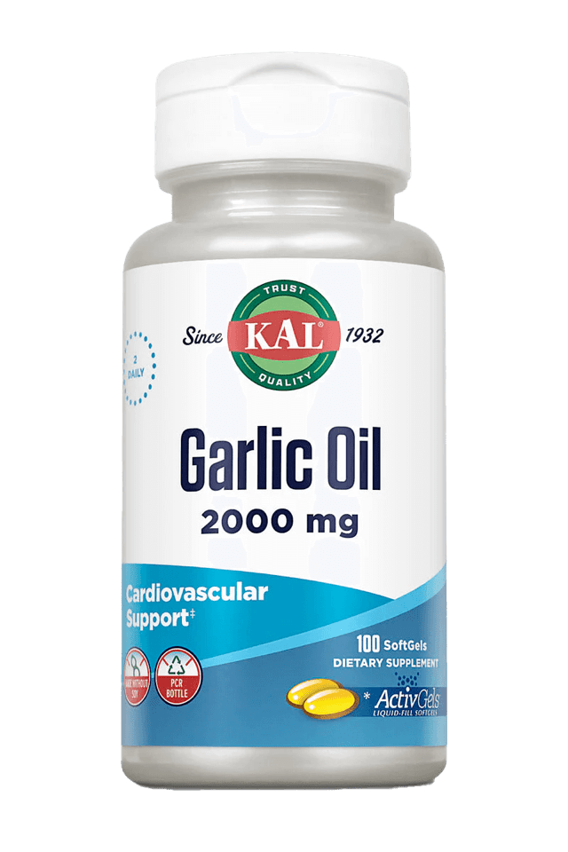 Kal - Garlic Oil 2000 ActivGels 100ct 2000mg Softgel