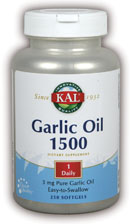 Kal - Garlic Oil 2000 ActivGels 250ct 2000mg Softgel