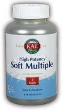 Kal - High Potency Soft Multi ActivGels 120ct Softgel-UNAVAILABLE