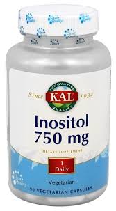 Kal - Inositol 90ct 750mg Vegetarian Capsule