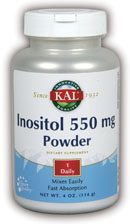Kal - Inositol 4oz 550mg Fine Powder