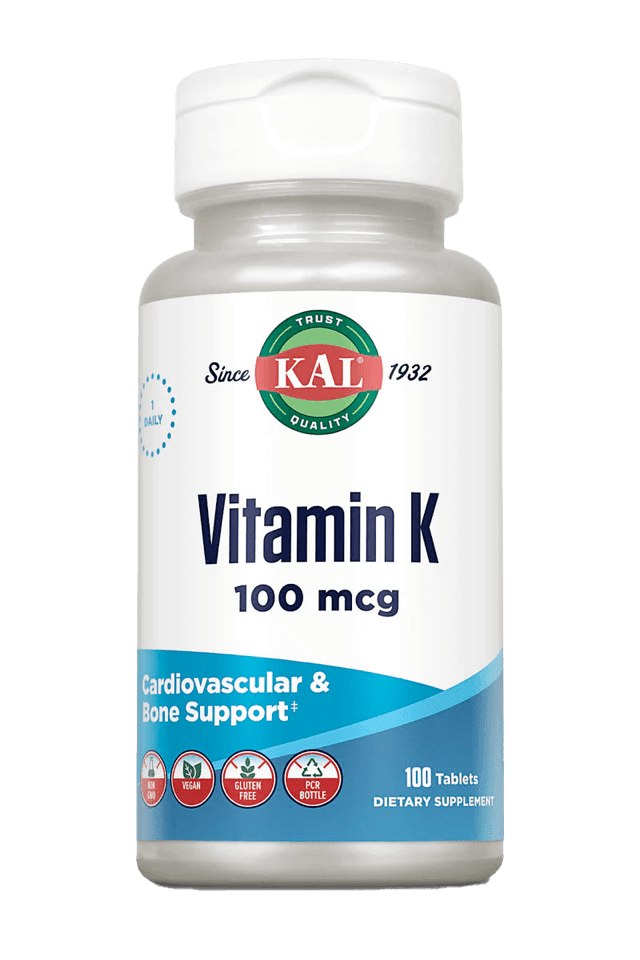 Kal - Vitamin K 100ct 100mcg Tablet