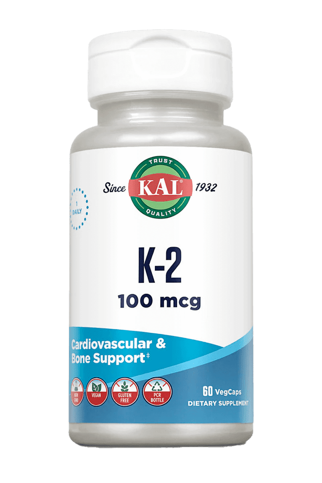 Kal - Vitamin K-2 60ct 100mcg Tablet