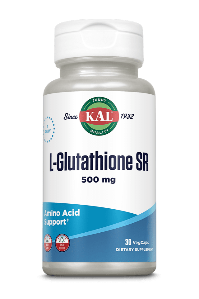 Kal - L-Glutathione 500mg 30 Veg Capsule