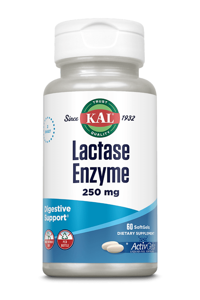 Kal - Lactase ActivGels 60ct 250mg Softgel