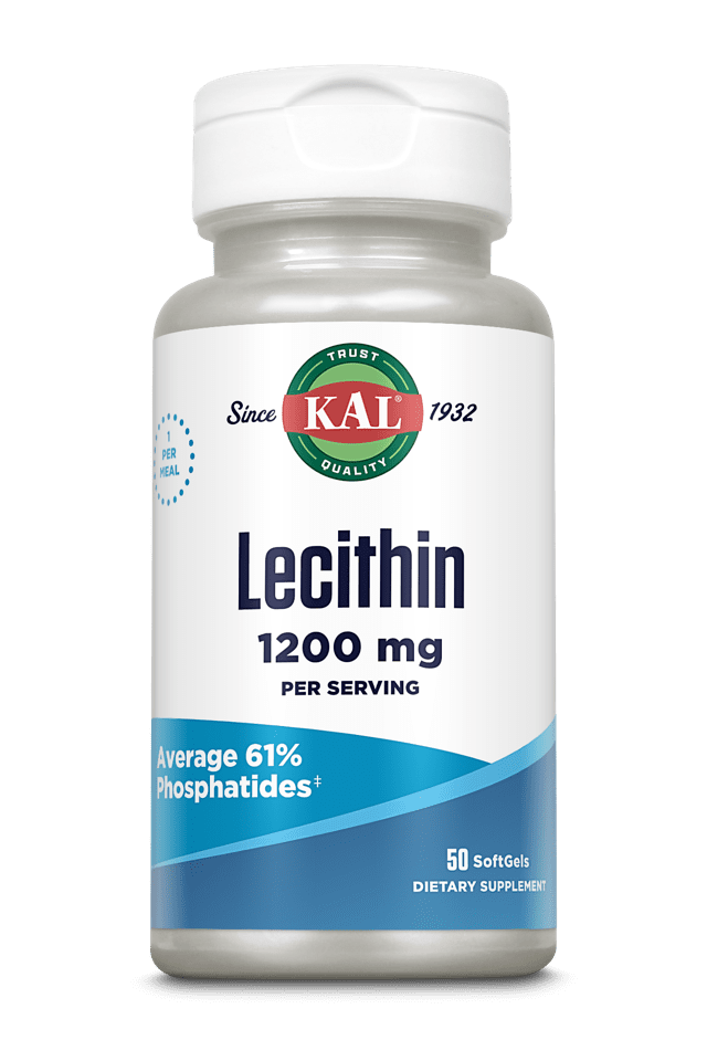 Kal - Lecithin 50ct 1200mg Softgel