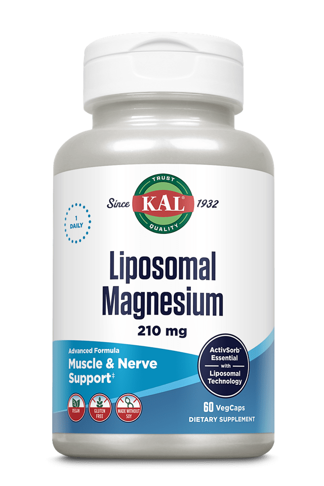 Kal - Liposomal Magnesium 60 Veg Capsule