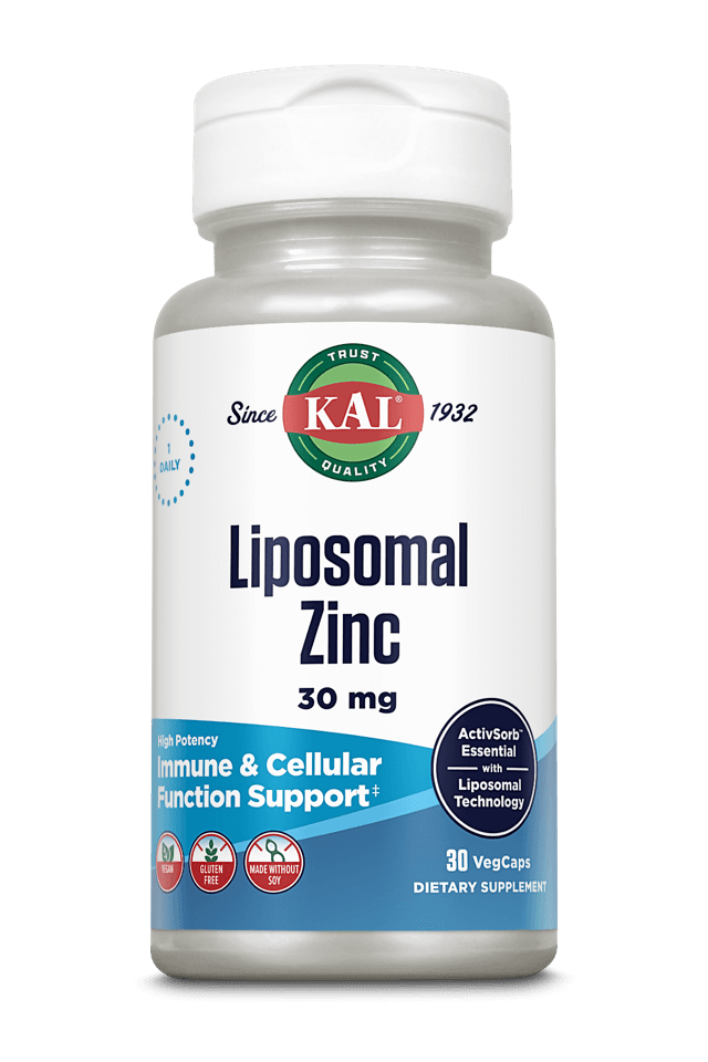 Kal - Liposomal Zinc 30 Veg Capsule