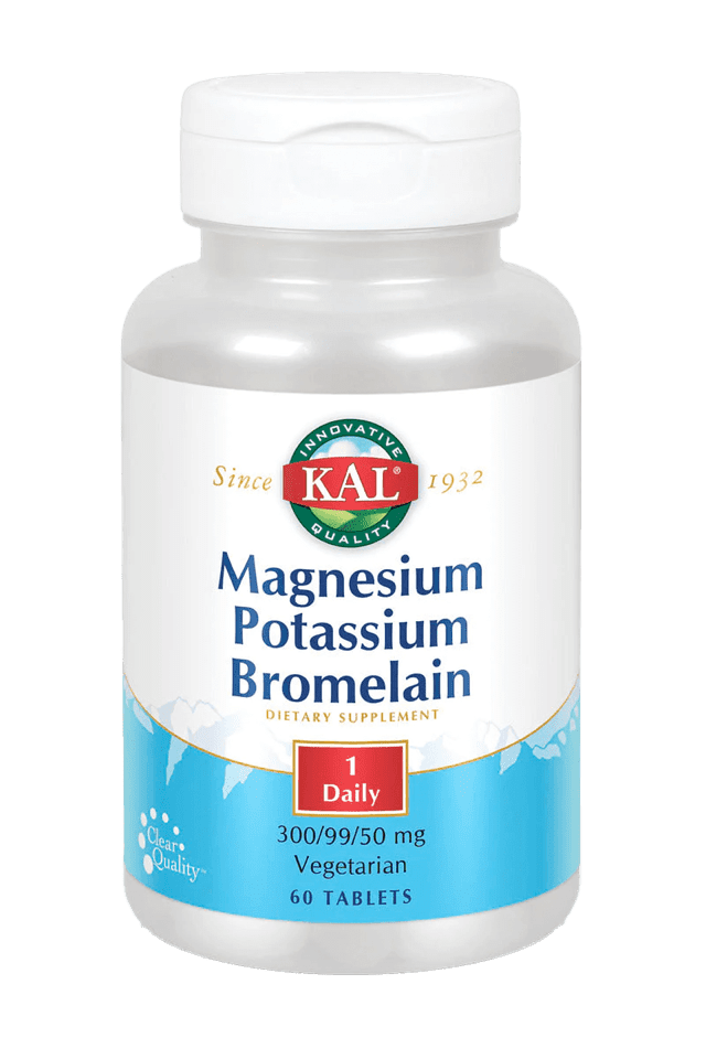 Kal - Magnesium Potassium Bromelain 60ct Tablet