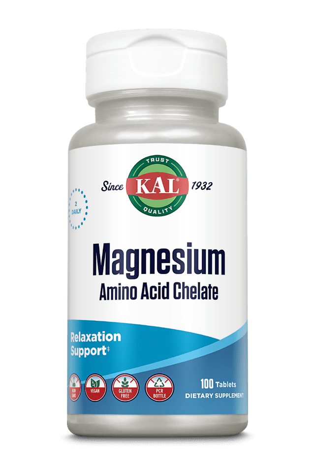 Kal - Magnesium Chelated 100ct 220mg Tablet