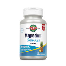 Kal - Magnesium Chewable Pineapple 90 Chewable