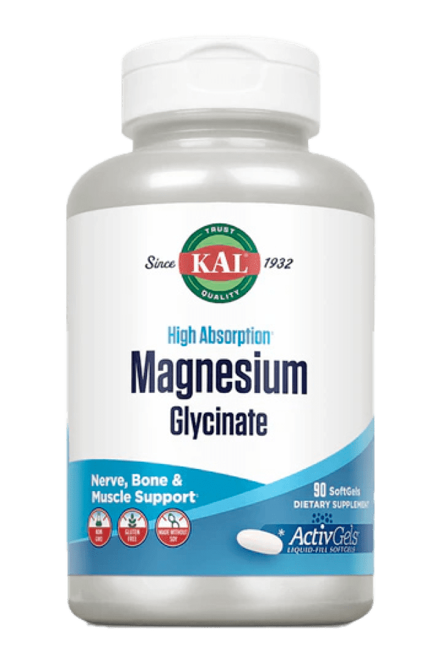 Kal - Magnesium Glycinate ActivGelsª 90 Softgel