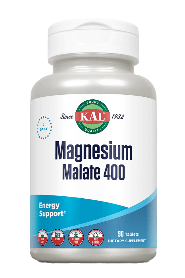 Kal - Magnesium Malate 400mg 90ct Tablet