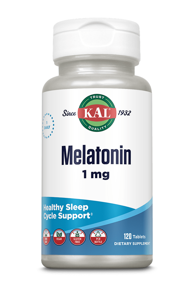 Kal - Melatonin 120ct 1mg Tablet