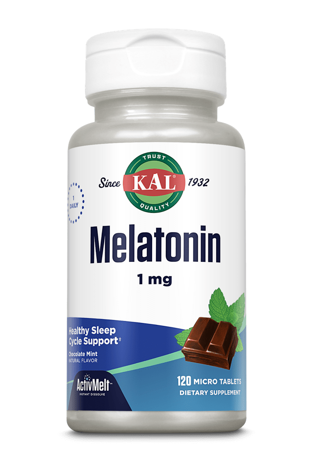 Kal - Melatonin ActivMelt 120 ct 1 mg Lozenge