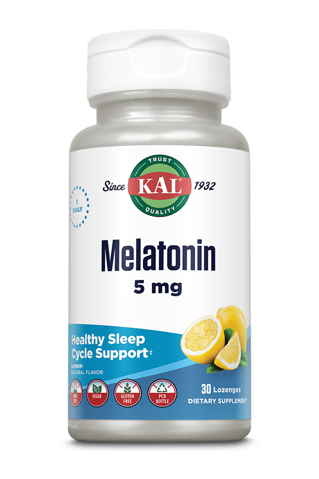 Kal - Melatonin 30ct 5mg Lozenge