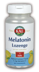 Kal - Melatonin 60ct 5mg Lozenge
