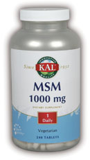 Kal - MSM 240ct 1000mg Tablet-UNAVAILABLE