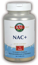 Kal - NAC+ 60ct 600mg Tablet