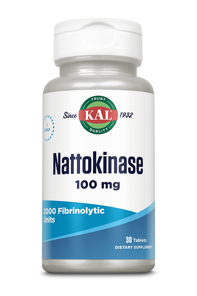 Kal - Nattokinase 30ct 100mg Tablet