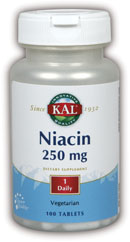 Kal - Niacin 100ct 250mg Tablet
