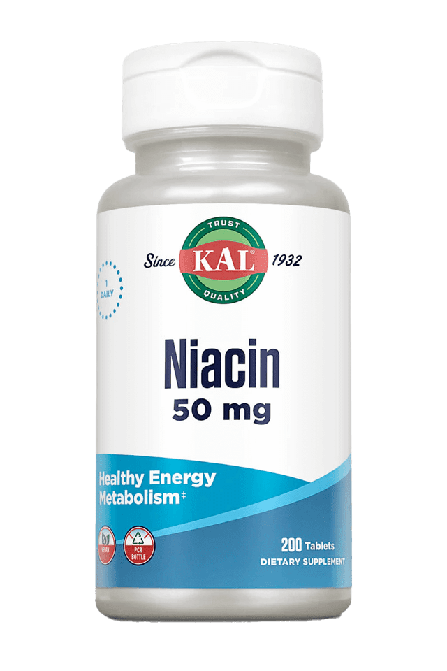Kal - Niacin 200ct 50mg Tablet