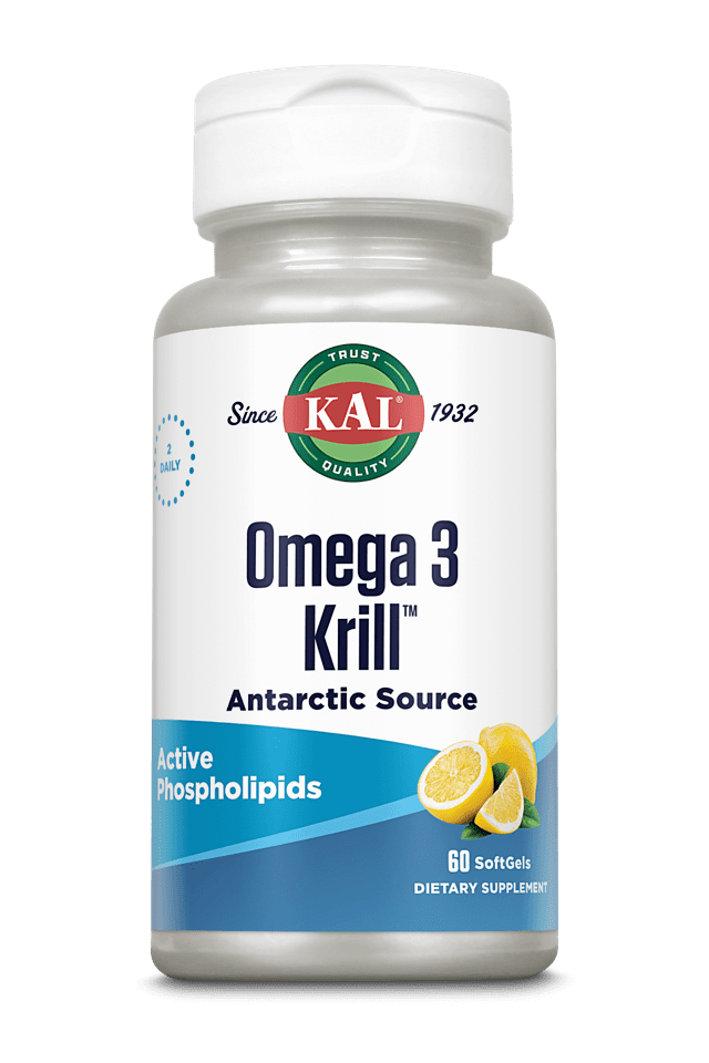 Kal - Omega 3 Krill 60ct 500mg Softgel