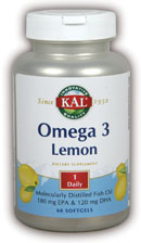 Kal - Omega 3 60ct 1070mg Softgel