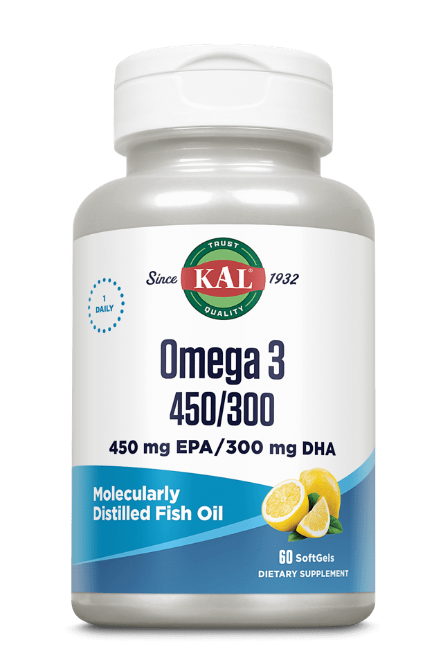 Kal - Omega 3 450/300 60ct 1280mg Softgel