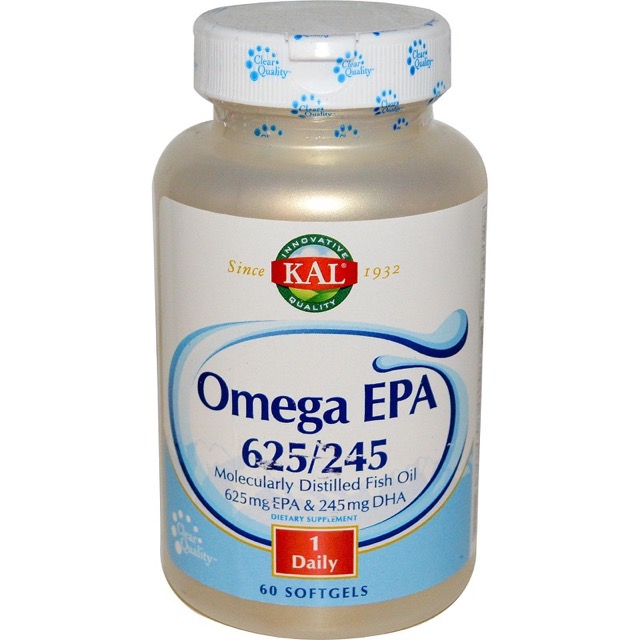 Kal - Omega EPA 625/245mg 60 Sg