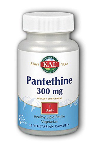 Kal - Pantethine 30 ct 300 mg Vegetarian Capsule