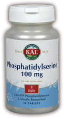 Kal - Phosphatidylserine Leci-PS 100mg 30 Tab