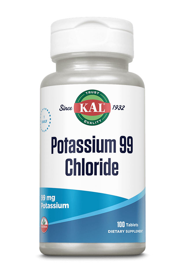Kal - Potassium 99 Chloride 100ct 99mg Tablet