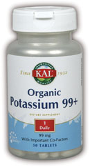 Kal - Potassium 99+ Amino Acid Chelate 50ct 99mg Tablet-UNAVAILABLE