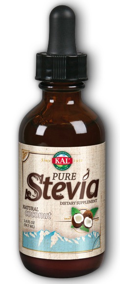 Kal - Pure Stevia Liquid Extract Coconut 1.8oz Drops