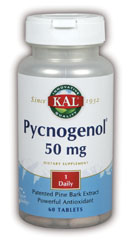 Kal - Pycnogenol 60ct 50mg Tablet