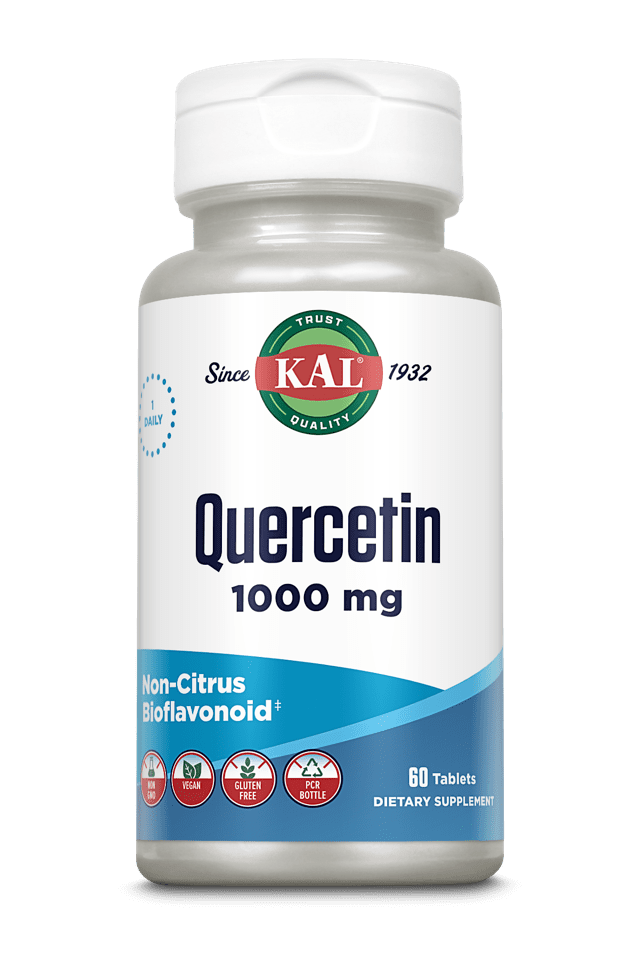 Kal - Quercetin 60ct 1000mg Tablet