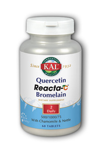 Kal - Quercetin Reacta-C Bromelain 60ct Tablet