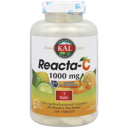 Kal - Reacta-C w/Bioflavonoids 120ct 1000mg Tab