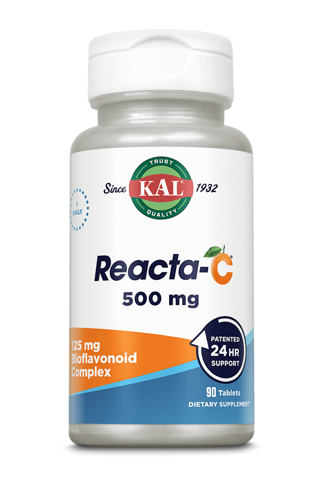 Kal - Reacta-C w/Bioflavonoids 90ct 500mg Tablet