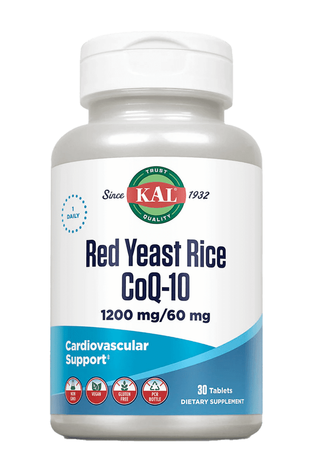 Kal - Red Yeast Rice CoQ10 Once Daily 30ct Tablet