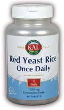 Kal - Red Yeast Rice Once Daily 60ct 1200mg Tablet