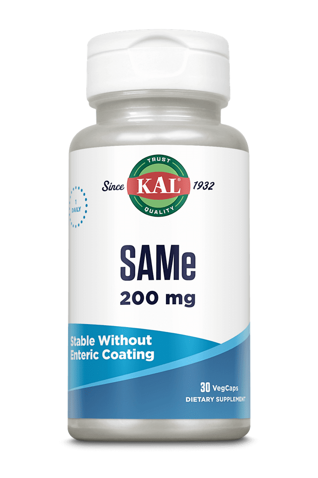 Kal - SAMe 30ct 200mg Vegetarian Capsule