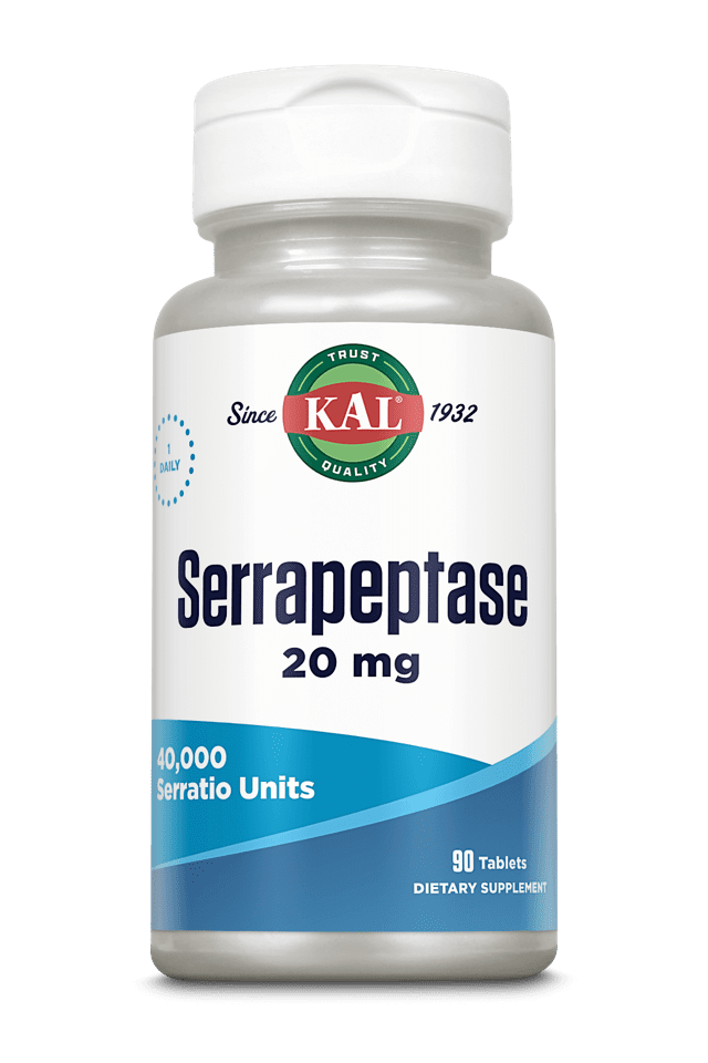 Kal - Serrapeptase 90ct 20mg Tablet